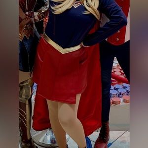Supergirl cape and skirt set